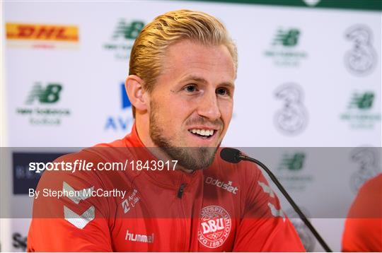 Denmark Press Conference & Training Session
