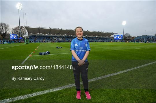 Mascots at Leinster v Benetton - Heineken Champions Cup Pool 1 Round 1