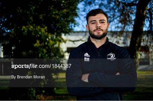 Leinster Rugby Squad Training and Press Conference