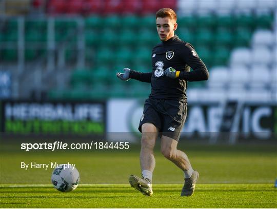 Republic of Ireland U21's Training Session & Press Conference