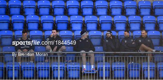 Leinster Rugby Squad Training and Press Conference