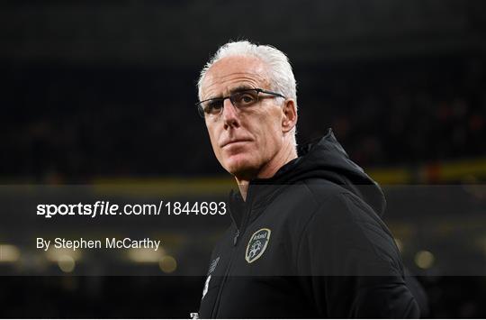 Republic of Ireland v Denmark - UEFA EURO2020 Qualifier Republic of Ireland v Denmark - UEFA EURO2020 Qualifier