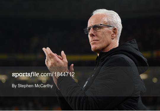 Republic of Ireland v Denmark - UEFA EURO2020 Qualifier Republic of Ireland v Denmark - UEFA EURO2020 Qualifier