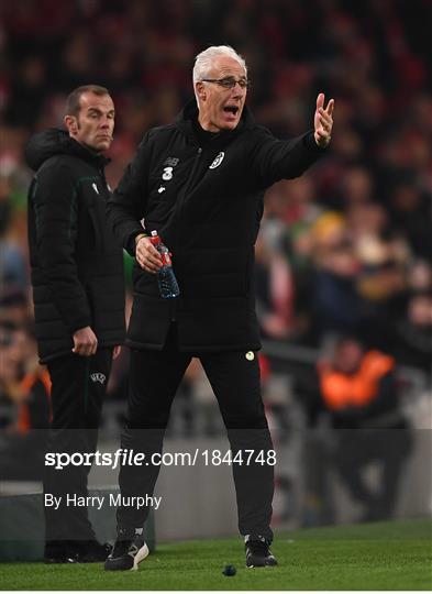 Republic of Ireland v Denmark - UEFA EURO2020 Qualifier Republic of Ireland v Denmark - UEFA EURO2020 Qualifier