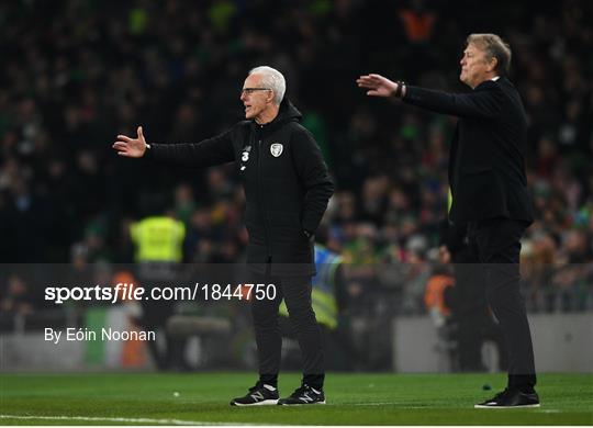 Republic of Ireland v Denmark - UEFA EURO2020 Qualifier Republic of Ireland v Denmark - UEFA EURO2020 Qualifier