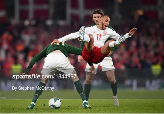 Republic of Ireland v Denmark - UEFA EURO2020 Qualifier Republic of Ireland v Denmark - UEFA EURO2020 Qualifier