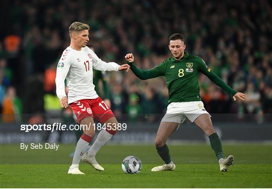 Republic of Ireland v Denmark - UEFA EURO2020 Qualifier Republic of Ireland v Denmark - UEFA EURO2020 Qualifier