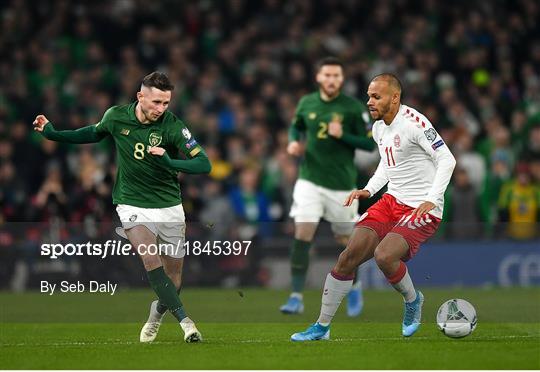 Republic of Ireland v Denmark - UEFA EURO2020 Qualifier Republic of Ireland v Denmark - UEFA EURO2020 Qualifier