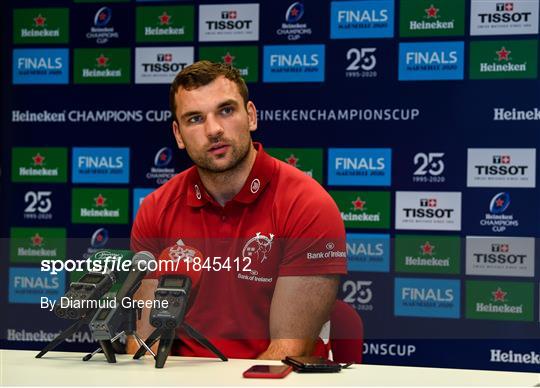Munster Rugby Squad Training and Press Conference Munster Rugby Squad Training and Press Conference