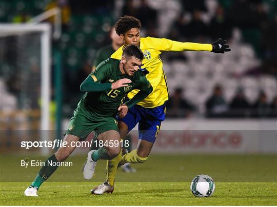 Republic of Ireland v Sweden - UEFA European U21 Championship Qualifier Republic of Ireland v Sweden - UEFA European U21 Championship Qualifier