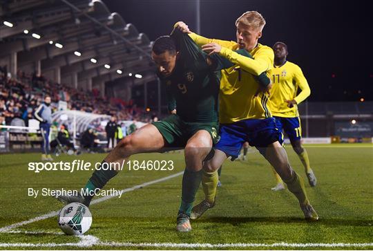 Republic of Ireland v Sweden - UEFA European U21 Championship Qualifier Republic of Ireland v Sweden - UEFA European U21 Championship Qualifier