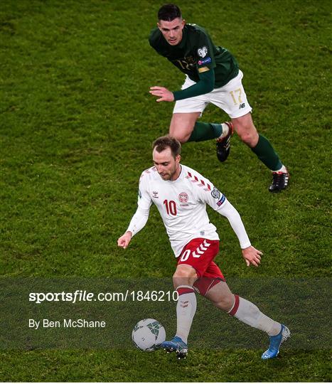 Republic of Ireland v Denmark - UEFA EURO2020 Qualifier Republic of Ireland v Denmark - UEFA EURO2020 Qualifier