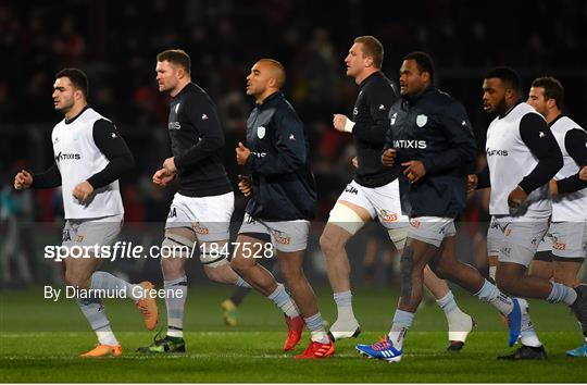 Munster v Racing 92 - Heineken Champions Cup Pool 4 Round 2 Munster v Racing 92 - Heineken Champions Cup Pool 4 Round 2