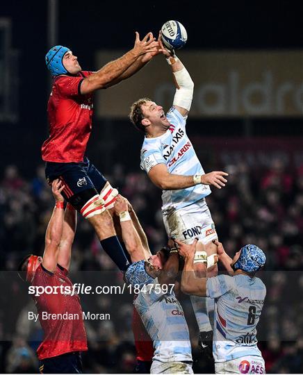 Munster v Racing 92 - Heineken Champions Cup Pool 4 Round 2 Munster v Racing 92 - Heineken Champions Cup Pool 4 Round 2