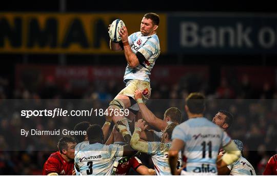 Munster v Racing 92 - Heineken Champions Cup Pool 4 Round 2 Munster v Racing 92 - Heineken Champions Cup Pool 4 Round 2