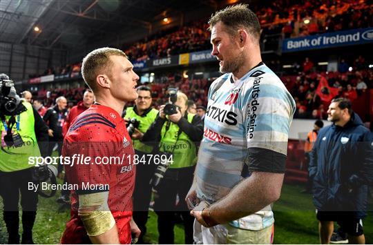 Munster v Racing 92 - Heineken Champions Cup Pool 4 Round 2 Munster v Racing 92 - Heineken Champions Cup Pool 4 Round 2