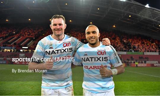 Munster v Racing 92 - Heineken Champions Cup Pool 4 Round 2 Munster v Racing 92 - Heineken Champions Cup Pool 4 Round 2