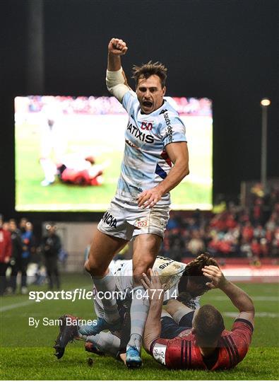 Munster v Racing 92 - Heineken Champions Cup Pool 4 Round 2 Munster v Racing 92 - Heineken Champions Cup Pool 4 Round 2