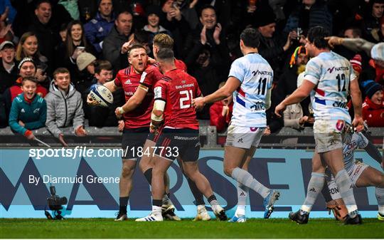Munster v Racing 92 - Heineken Champions Cup Pool 4 Round 2 Munster v Racing 92 - Heineken Champions Cup Pool 4 Round 2