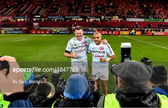 Munster v Racing 92 - Heineken Champions Cup Pool 4 Round 2 Munster v Racing 92 - Heineken Champions Cup Pool 4 Round 2