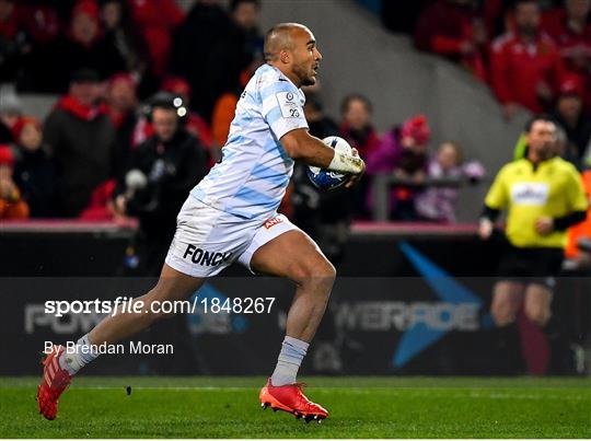 Munster v Racing 92 - Heineken Champions Cup Pool 4 Round 2