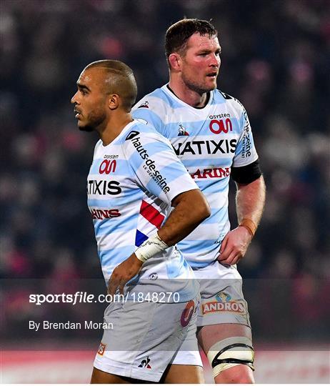 Munster v Racing 92 - Heineken Champions Cup Pool 4 Round 2 Munster v Racing 92 - Heineken Champions Cup Pool 4 Round 2
