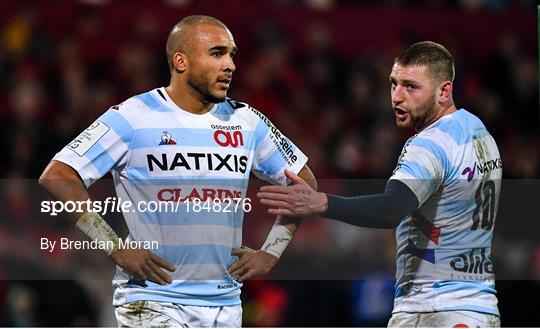 Munster v Racing 92 - Heineken Champions Cup Pool 4 Round 2 Munster v Racing 92 - Heineken Champions Cup Pool 4 Round 2