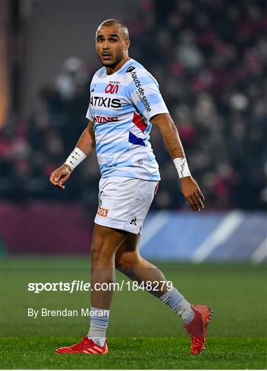 Munster v Racing 92 - Heineken Champions Cup Pool 4 Round 2 Munster v Racing 92 - Heineken Champions Cup Pool 4 Round 2