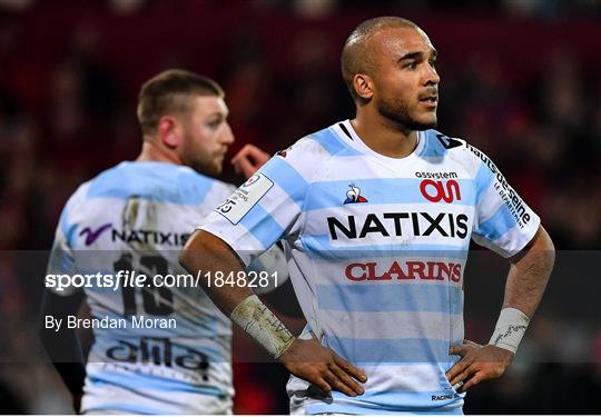 Munster v Racing 92 - Heineken Champions Cup Pool 4 Round 2 Munster v Racing 92 - Heineken Champions Cup Pool 4 Round 2