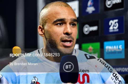 Munster v Racing 92 - Heineken Champions Cup Pool 4 Round 2 Munster v Racing 92 - Heineken Champions Cup Pool 4 Round 2