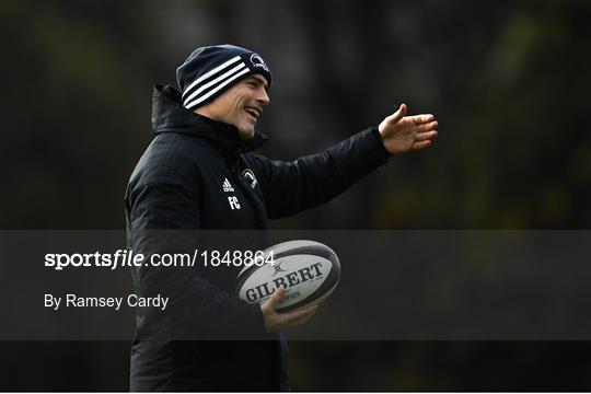 Leinster Rugby Press Conference and Squad Training Leinster Rugby Press Conference and Squad Training
