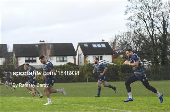 Leinster Rugby Press Conference and Squad Training