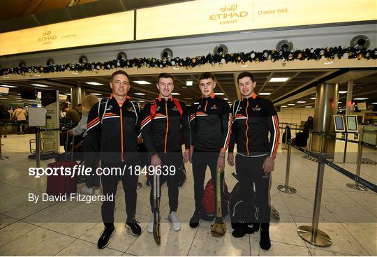 Departure for the PwC All Star Hurling Tour 2019 Departure for the PwC All Star Hurling Tour 2019