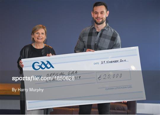 GAA Charities Cheque Handover 2019