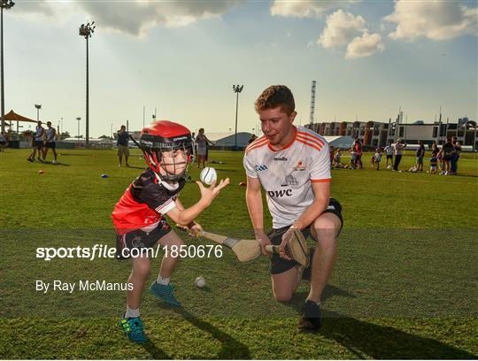 PwC All Star Hurling Tour 2019 - Coaching session
