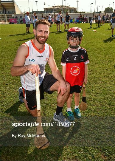 PwC All Star Hurling Tour 2019 - Coaching session