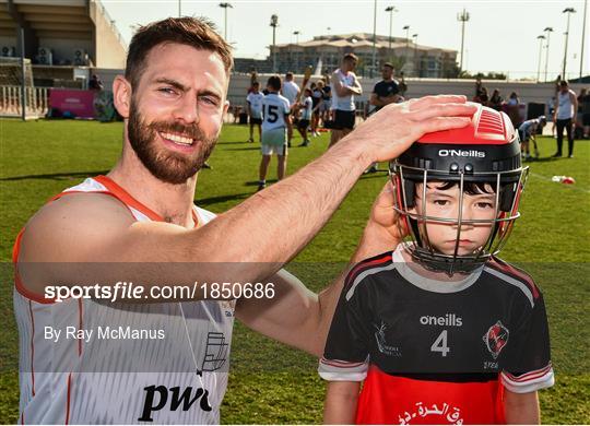 PwC All Star Hurling Tour 2019 - Coaching session