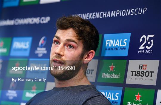 Leinster Rugby Press Conference and Squad Training Leinster Rugby Press Conference and Squad Training