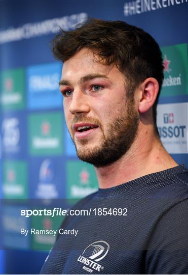 Leinster Rugby Press Conference and Squad Training Leinster Rugby Press Conference and Squad Training