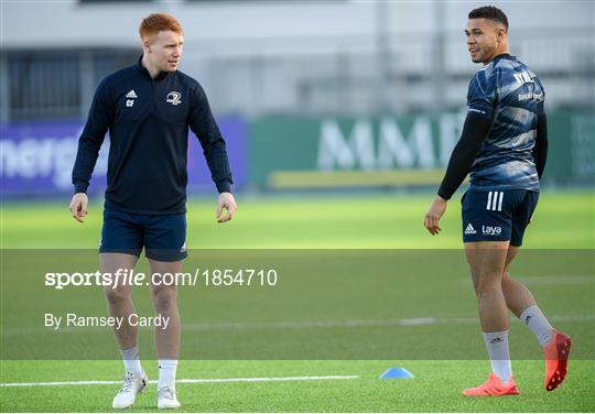 Leinster Rugby Press Conference and Squad Training