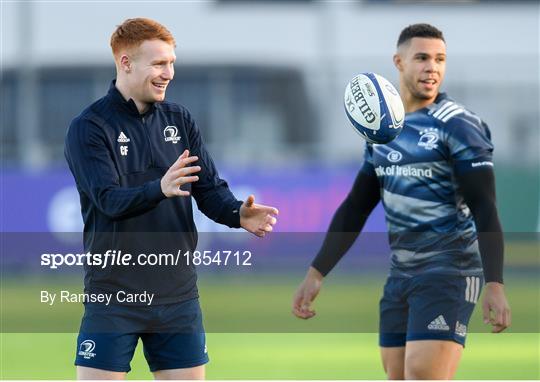 Leinster Rugby Press Conference and Squad Training