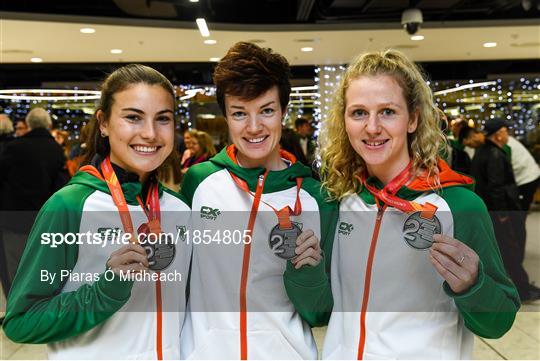 Ireland European Cross Country Team Homecoming