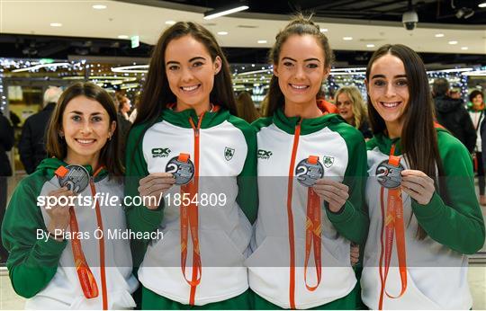 Ireland European Cross Country Team Homecoming