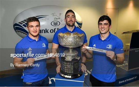 2020 Bank of Ireland Leinster Rugby Schools Cup First Round Draw 2020 Bank of Ireland Leinster Rugby Schools Cup First Round Draw