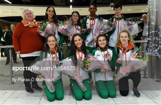 Ireland European Cross Country Team Homecoming