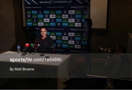 Munster Rugby Press Conference and Squad Training Munster Rugby Press Conference and Squad Training