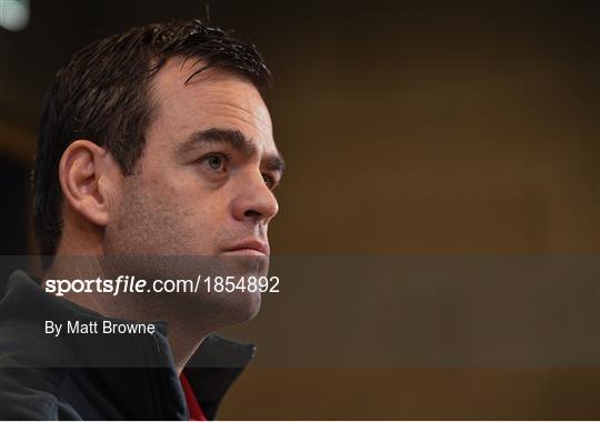 Munster Rugby Press Conference and Squad Training Munster Rugby Press Conference and Squad Training