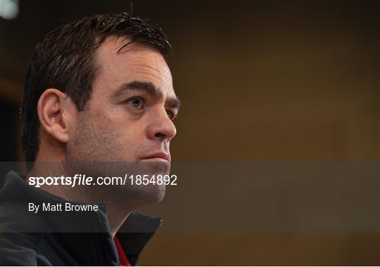 Munster Rugby Press Conference and Squad Training