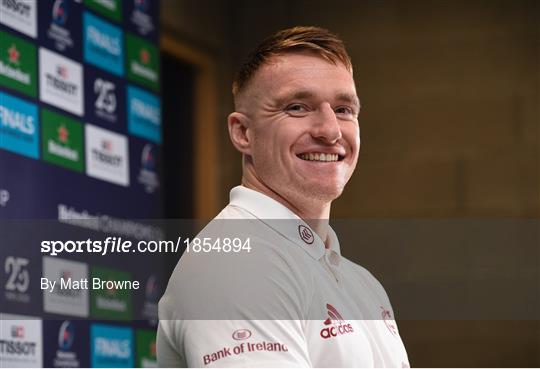 Munster Rugby Press Conference and Squad Training