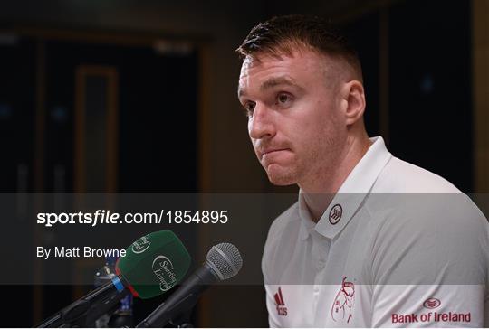 Munster Rugby Press Conference and Squad Training